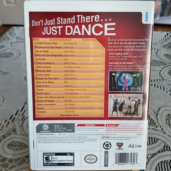 Wii Just Dance game 2009 - Picture 2 of 6